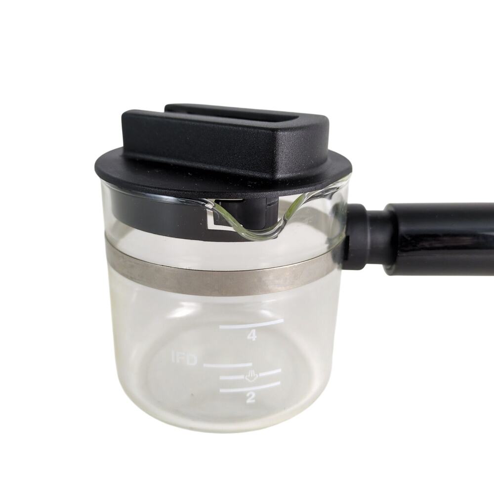 Replacement Glass Carafe Assembly with Lid for DeLonghi‎ EC-5 Espresso Machine
